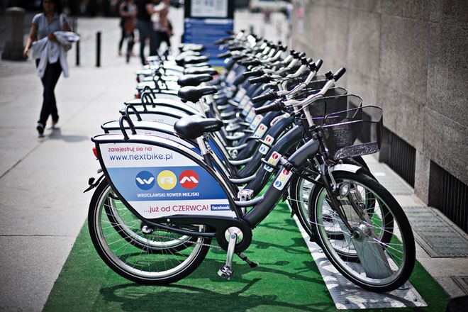 Milionowe wypożyczenie roweru miejskiego w naszym mieście. Jeździ 1 na 15 wrocławian, archiwum